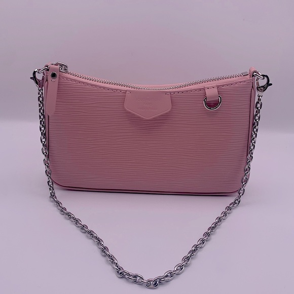 Louis Vuitton Pink Epi Easy Pouch On Strap - Picture 12 of 13